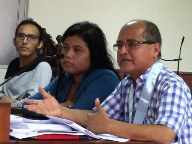  Argumentos del abogado defensor de María Elena Vidal, secretaria general del GORESAM