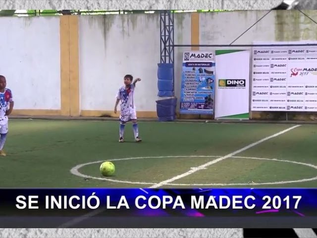  ¡Deporte infantil! Se inició la Copa Madec 2017 en Tarapoto