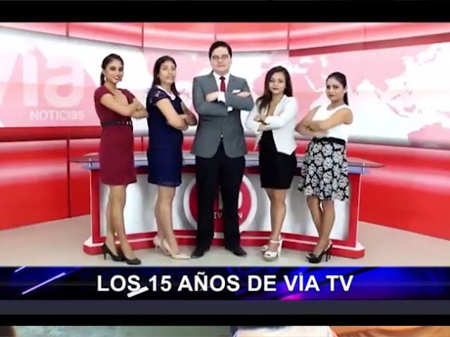  Los 15 años de VIA Televisión en la región San Martín