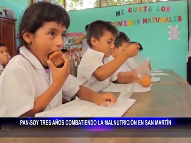  PAN-SOY, tres años combatiendo la malnutrición en nuestra región San Martín