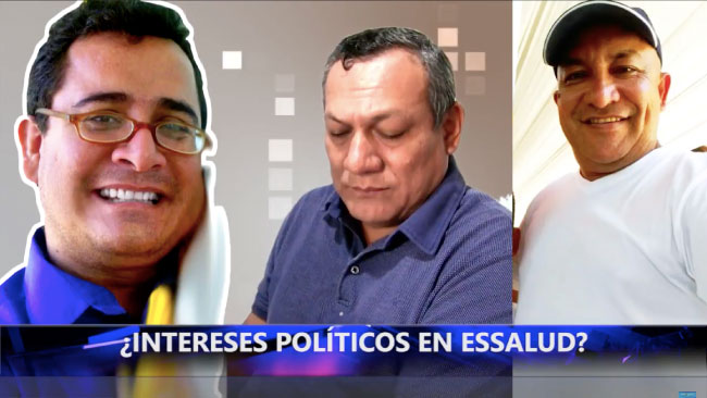  ¿Intereses políticos en EsSalud Tarapoto?