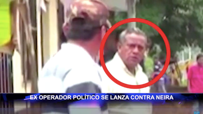  Audios. Ex operador político se lanza contra Luis Neira León.