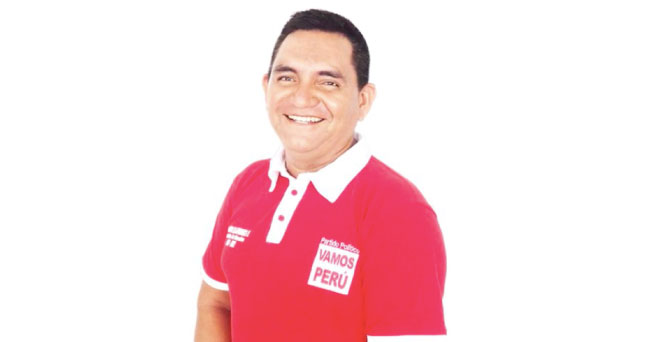  Denuncian a candidato a la alcaldía de Morales, Claudio Llajahuanca.