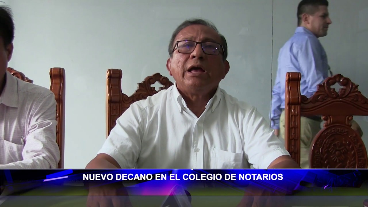  Eligen nuevo Decano en el Colegio de Notarios de San Martín