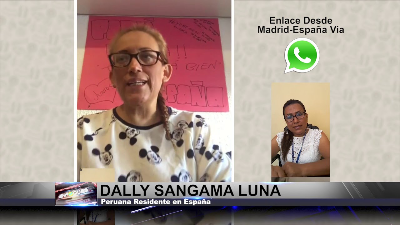  Entrevista a Dally Sangama Luna, una sanmartinense residente en España