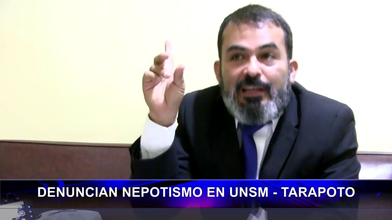  Denuncian nepotismo en la Universidad Nacional de San Martín.